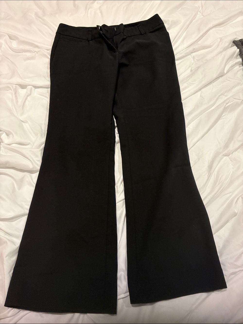 Women's Black Boot Cut Dress Pants 7th Ave.